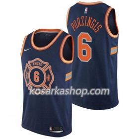 Dres New York Knicks Kristaps Porzingis 6 Nike City Edition Swingman